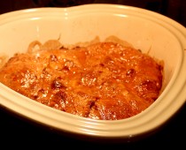 Caramel Croissant Pudding