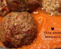 Chia Seeds Meatballs