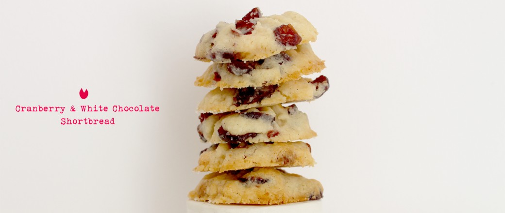 Cranberry & White Chocolate Shortbread