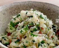 Cabbage Rice (菜飯)