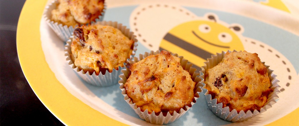 Baby’s Carrot Muffins (12m+)