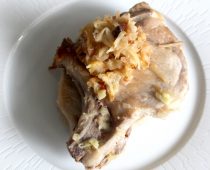 Chops + Apples + Ginger + Cloves (12m+)