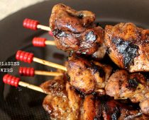 Pomegranate Molasses Chicken Skewers